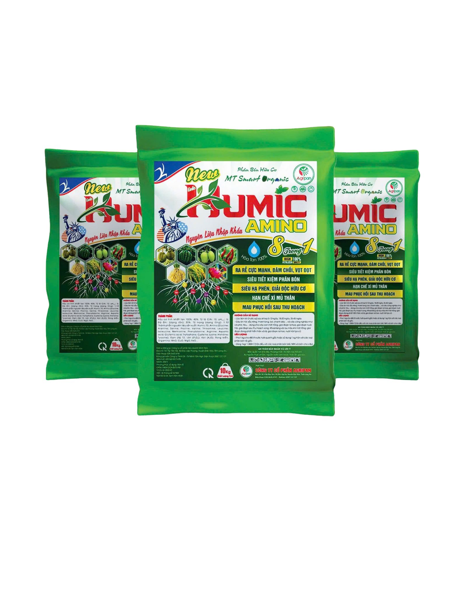 Phân bón hữu cơ – HUMIC AMINO 8T1
